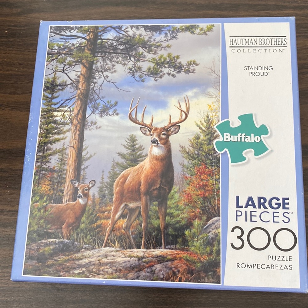 Hautman Brothers Collection Jigsaw Puzzle 300 PiecePuzzle, set up once
